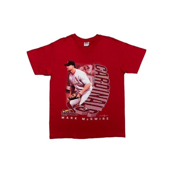 Y2K Mark McGwire Cardinals T-Shirt - Picture 1 of 4
